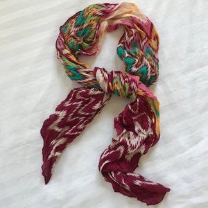 Beautiful NWOT Missoni silk scarf